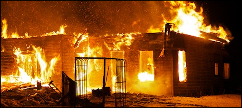 house fire