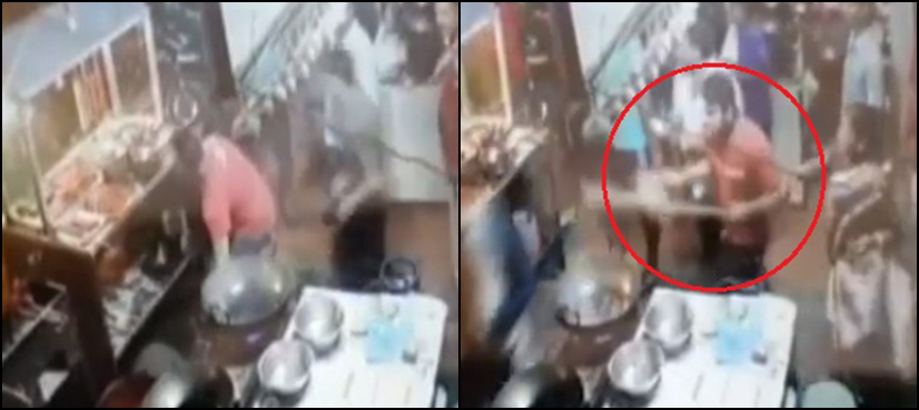 India restaurant oil customer