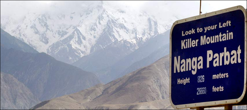 Diamer snowfall, Nanga Parbat, GB