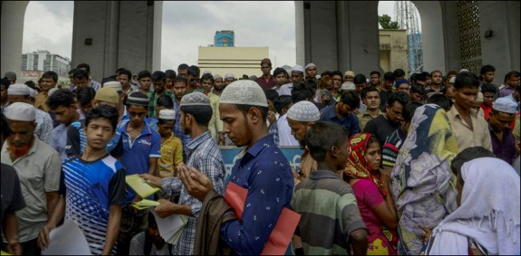 Bangladesh woman Muslim husband burried