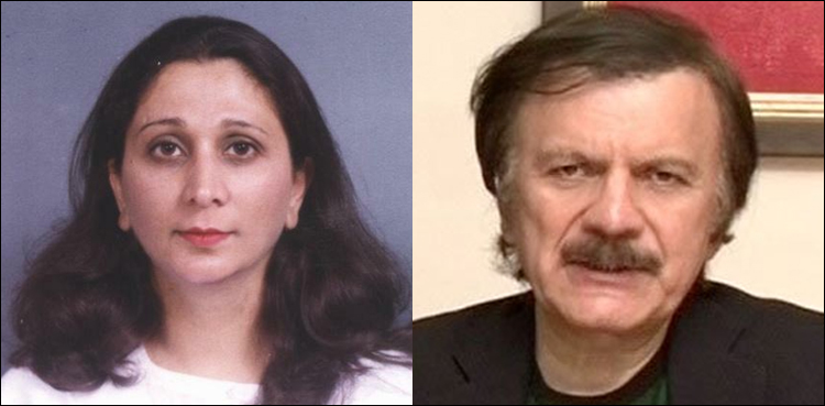 PML-N Senators Haroon Akhtar Sadia Abbasi