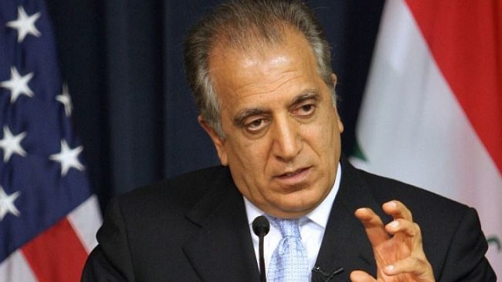 US envoy to Afghanistan Zalmay-Khalilzad