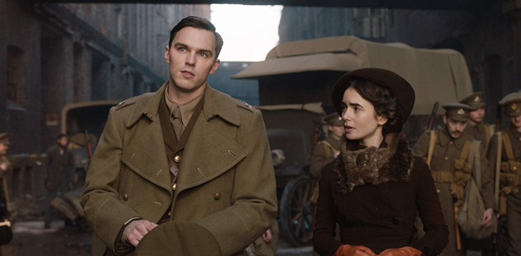 Nicholas Hoult Lily Collins Tolkien movie