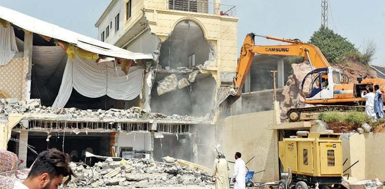 21 shops, razed, anti-encroachment operation, Mughalpura Station