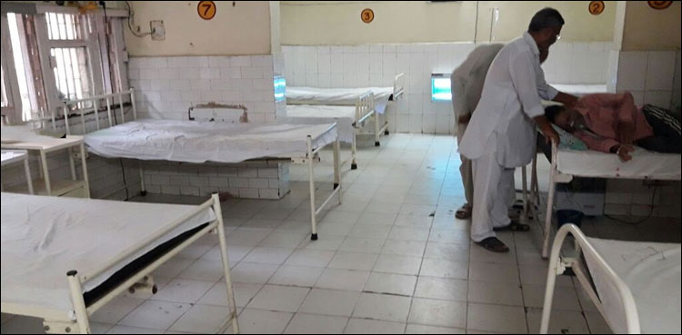 Infant, wrong injection, Karachi