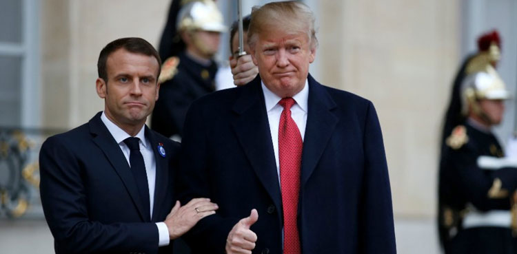 Macron, Trump meeting, peace in Ukraine