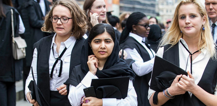 Malala Yousafzai , university