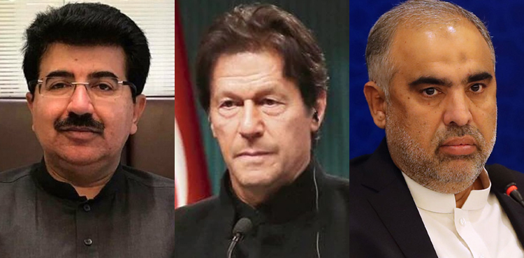 Asad Qaiser, Sadiq Sanjrani