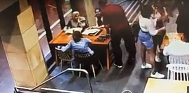 Pregnant Muslim woman