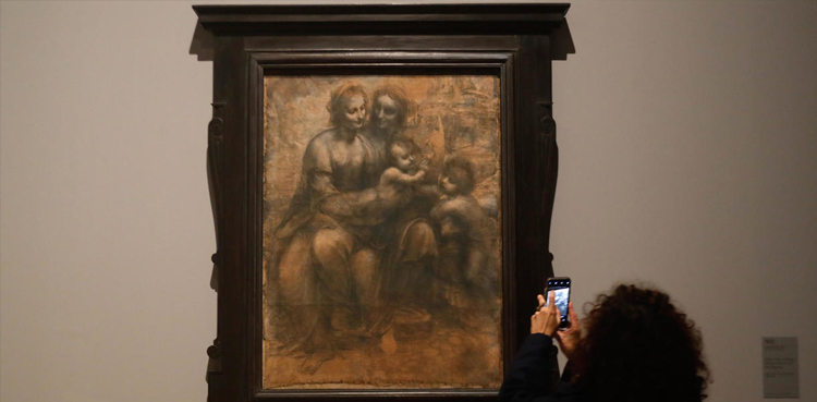 Leonardo da Vinci Paris Louvre exhibition