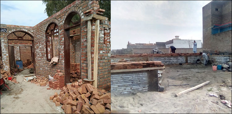 PM low cost housing scheme construction