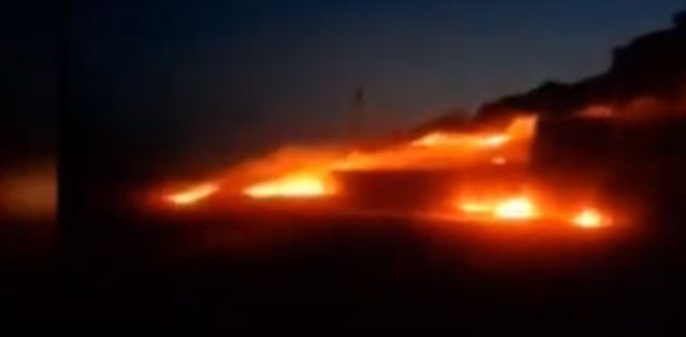 Faisalabad oil factory fire