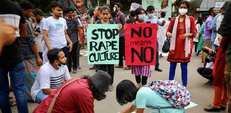 Bangladesh rape protest
