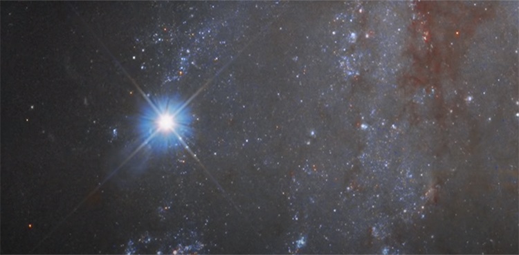 star hubble telescope explodes NASA