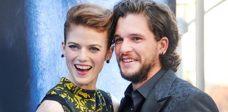 Rose Leslie, Kit Harington, GOT