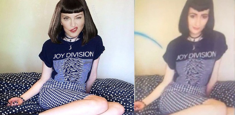 Madonna editing body