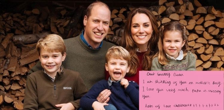 Prince William Diana Mother Day