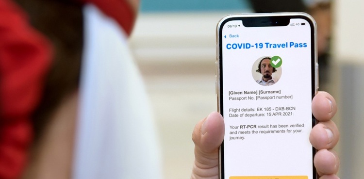 Emirates COVID travel pass