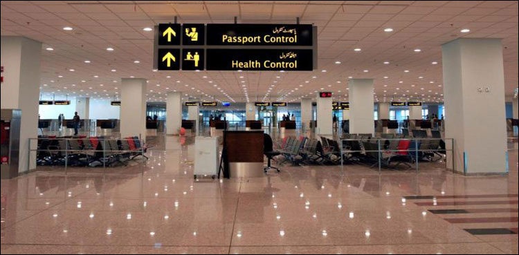FIA cell phones Islamabad airport smuggled seize