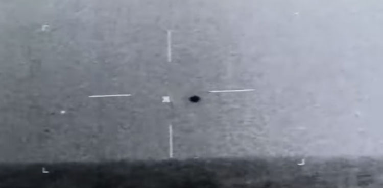 ufo at pacific ocean