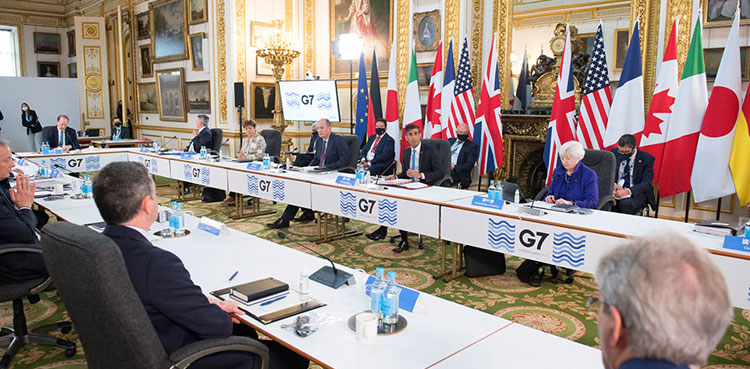 G7, Taliban, women aid workers ban