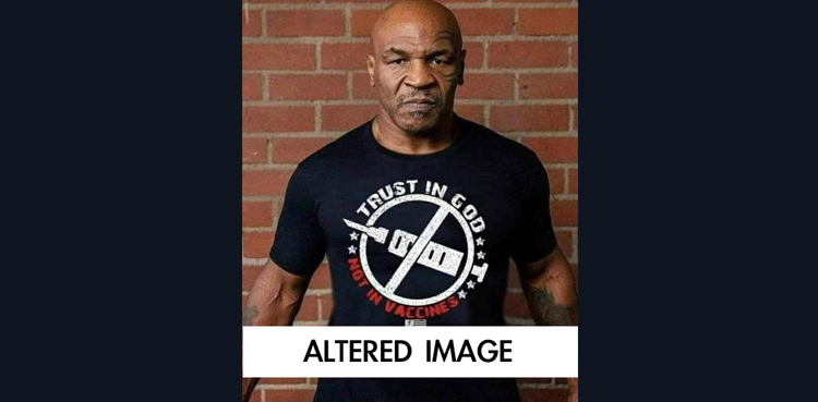 Mike Tyson vaccine message