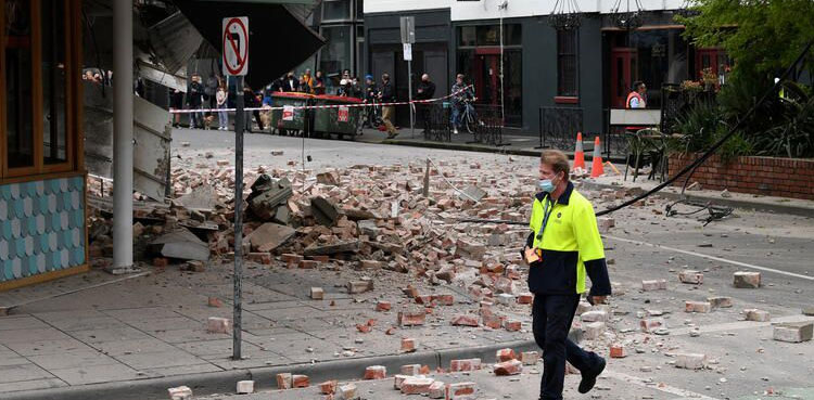 earthquake Melbourne Australia
