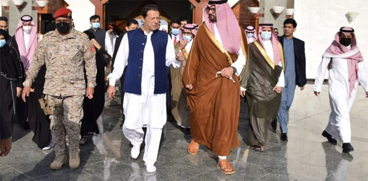Imran Khan, Saudi Arabia