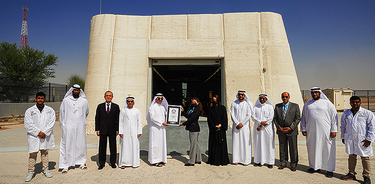 Dubai DEWA 3D-printed laboratory