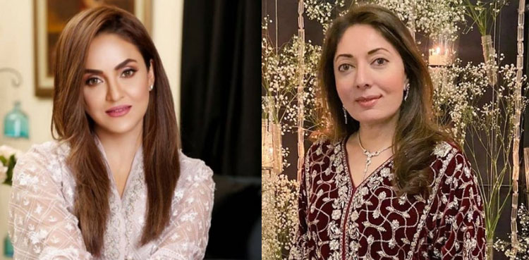 Sharmila Faruqui defamation notice Nadia Khan