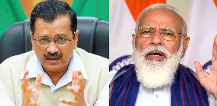 India Modi ED Kejriwal