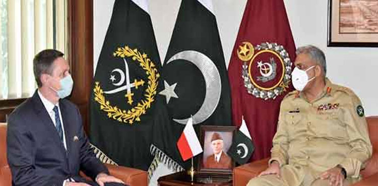 Pakistan, Poland, COAS Bajwa, Polish Ambassador, bilateral relations