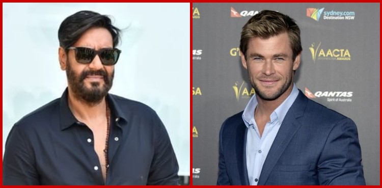 Chris Hemsworth, Actor, Ajay Devgn, Bollywood actor