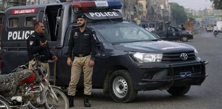 police officer, Karachi, arrested