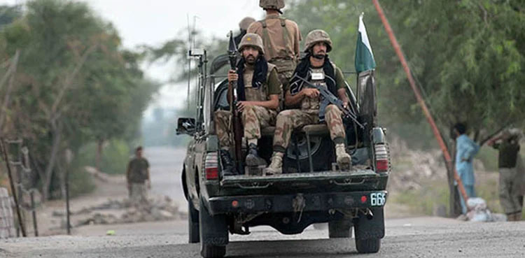 soldiers martyred, terrorist, Bajaur, gun battle, ISPR