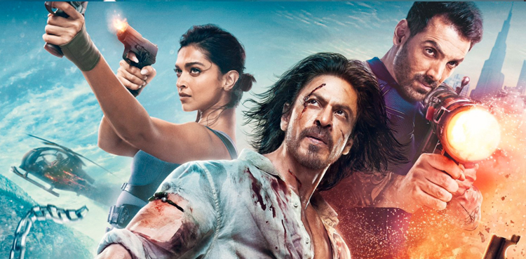 pathaan, besharam rang, bollywood movie, deepika padukone, shah rukh khan,