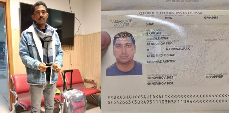 FIA immigration wing, passenger, fake visa