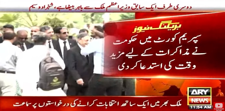 time for negotiations