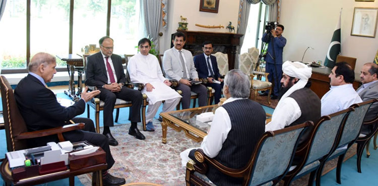 Budget 2023-24, PM Shehbaz, KP merged districts, federal budget 2023-24