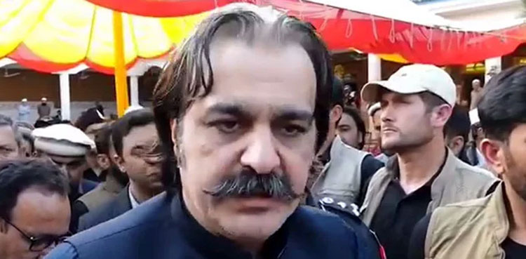 Ali Amin Gandapur remarks media PTI founder Imran Khan