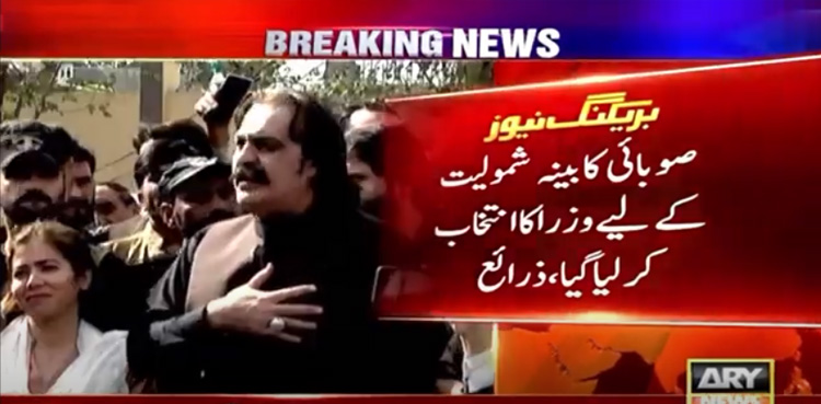 Amin Ali Gandapur, PTI founder, KP cabinet members