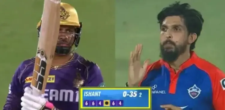 ipl 2024, kkr, Sunil Narine, ishant sharma, delhi capitals,