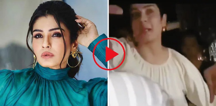 raveena tandon, Mumbai mob attack, viral video