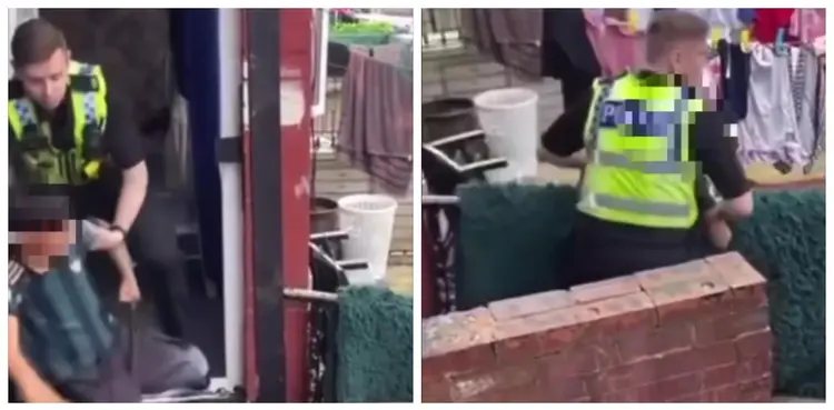 viral, leeds, police, video,