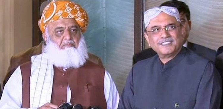 President Zardari Fazlur Rehman