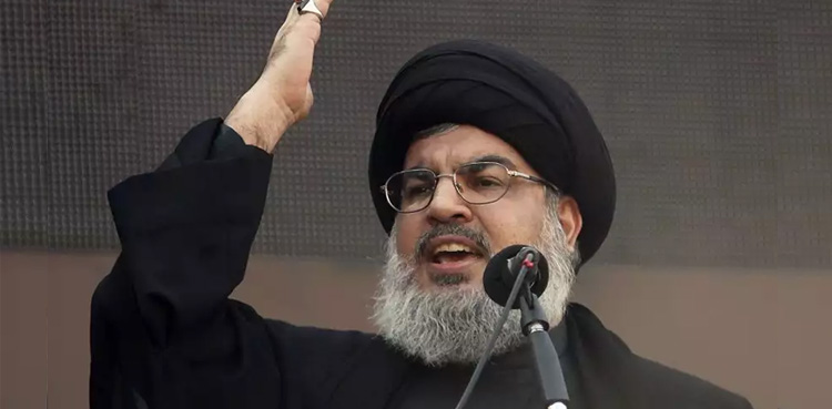 Iran speaker, Nasrallah funeral