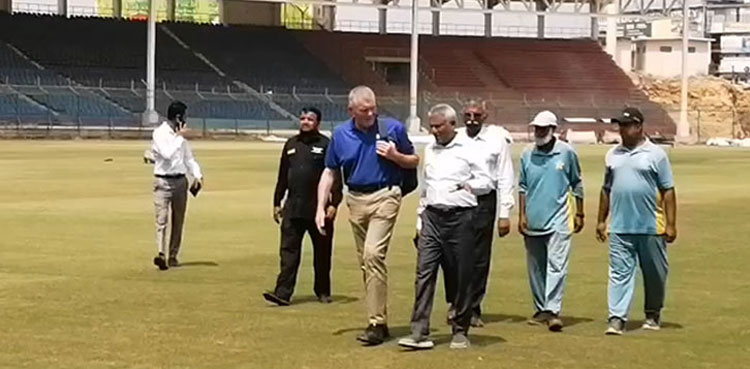 ICC delegation visits National Stadium to review Champions Trophy preparations