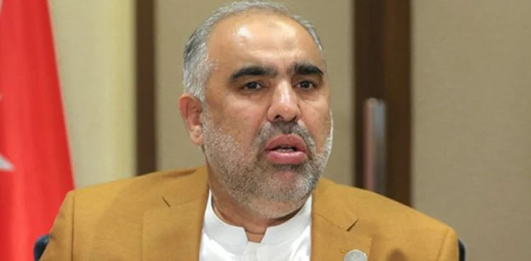 Asad Qaiser, Imran Khan, Ali Amin Gandapur