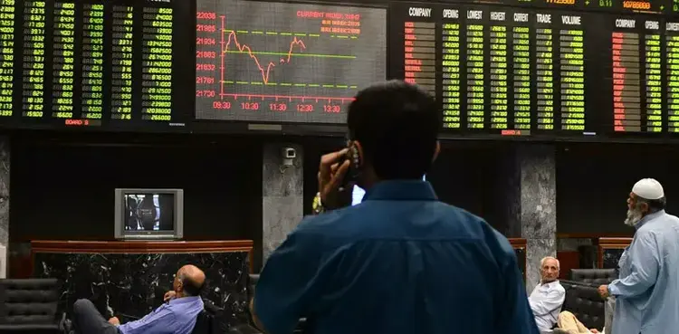 PSX, KSE-100 Index record high