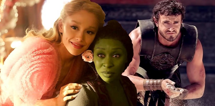 'Wicked,' 'Gladiator II' bring in $270 million in global box office